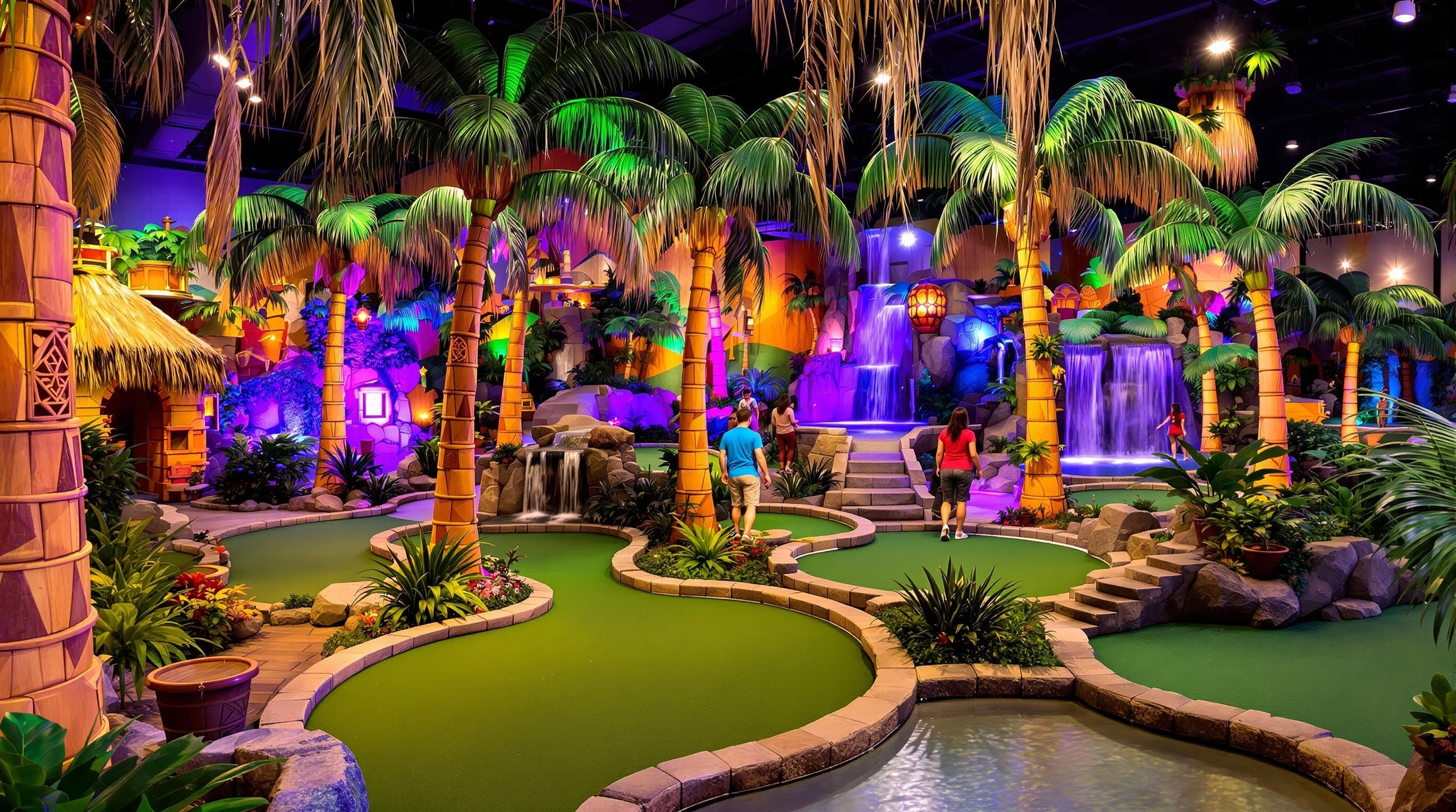 Cheshire Oaks Crazy Golf: Paradise Island Adventure Golf